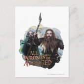 Oin en Gloin Briefkaart (Voorkant)