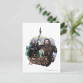 Oin en Gloin Briefkaart (Staand voorkant)