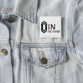 Oin Naam Vierkante Button 5,1 Cm (In situ)