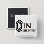 Oin Naam Vierkante Button 5,1 Cm (Voorkant /achterkant)