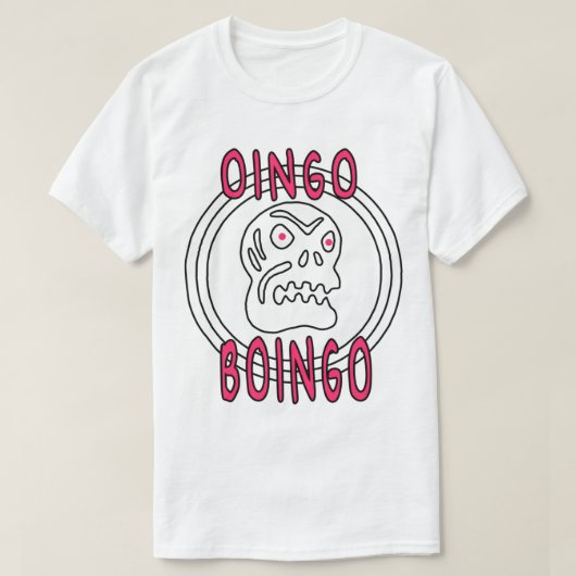oingo boingo (2) t-shirt (Design voorkant)