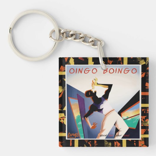 Oingo Boingo good for your soul keychain (Voorkant)
