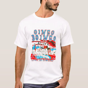 Oingo Boingo Live in Concert 80's Wit T-shirt