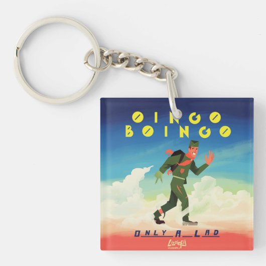 Oingo Boingo only a lad keychain (Voorkant)