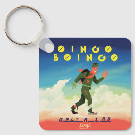 Oingo Boingo only a lad metal keychain