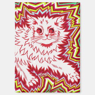 Oingo Boingo psychedelische kattenmagneet Magneet