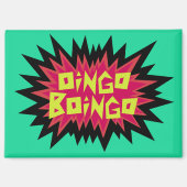 Oingo Boingo spiky magnet (Voorkant)