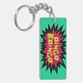 Oingo Boingo stekelige sleutelhanger (Voorkant Links)