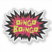 Oingo Boingo stekelige sticker (Voorkant)