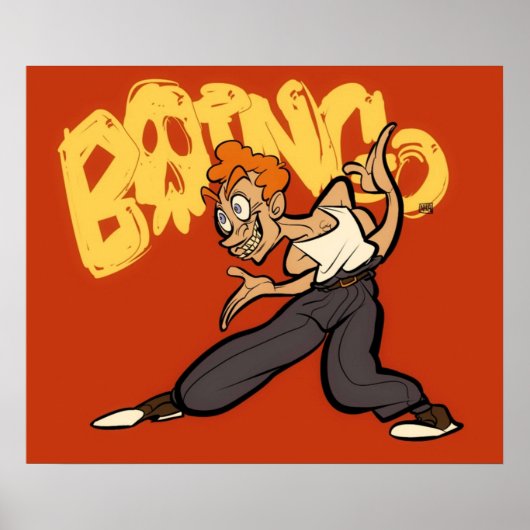 Oingo Boingo Toon Poster (Voorkant)