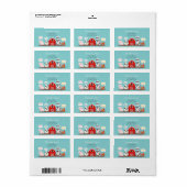 Oink Baa Moo Boerderij Dier Cute Persoonlijk Etiket (Full Sheet)