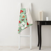 Oink Baa Moo Boerderij Dier Schattige Kind Sherpa Deken (In situ)