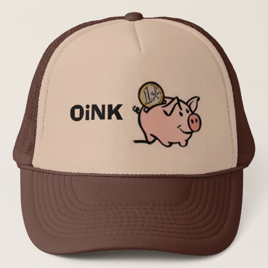 OiNK-bank Trucker Pet (Voorkant)