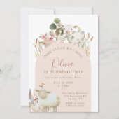 Oink Cluck Baa Moo Barnyard Verjaardag Kaart (Voorkant)