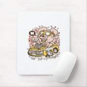 Oink Hotrod Muismat (Met muis)