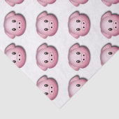Oink Oink Cute Pig Tissuepapier (Detail)