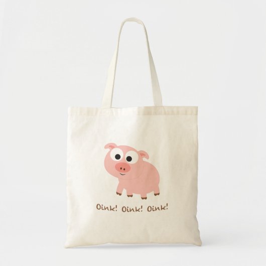Oink! Oink! Oink! Tote Bag (Voorkant)