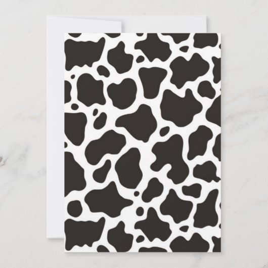 Oink Oink - Uitnodiging voor varkens (Achterkant)