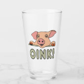 Oink Pig Glas (Voorkant)