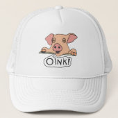 Oink Pig Trucker Pet (Voorkant)