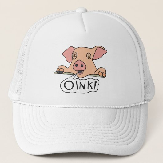 Oink Pig Trucker Pet (Voorkant)