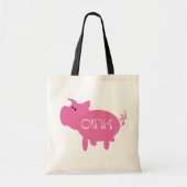 Oink Pig Tshirts en Gifts Tote Bag (Voorkant)