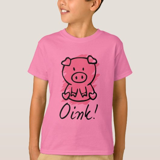 Oink T-shirt (Voorkant)