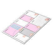 Oinky A4 weekplanner / notitieblok (Schuin)