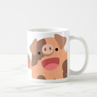 Oinky mok: een stel zwijntjes koffiemok