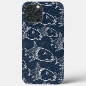 Oio - Hawaïaans beendervis print patroon Case-Mate iPhone Case (Achterkant)