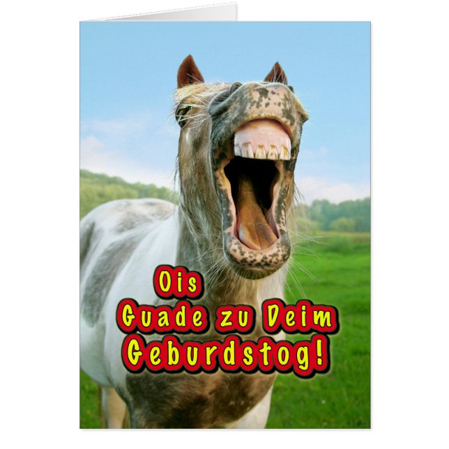 Ois Guade zu Deim Geburtstog! (Voorkant)