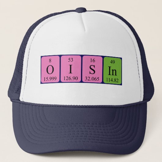 Oisin periodiek table name pet (Voorkant)