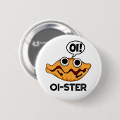 Oister Funny Animal Oyster Pun Ronde Button 5,7 Cm (Voorkant /achterkant)