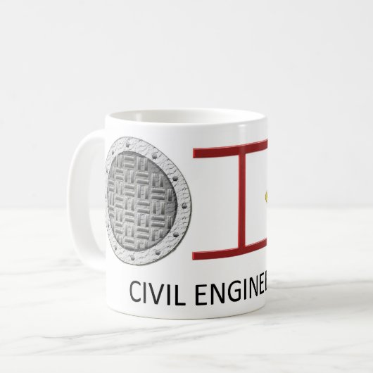 OIT Civil Engineering Koffiemok (Voorkant links)