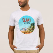 Ojai California Succulent Cactus  T-shirt (Voorkant)