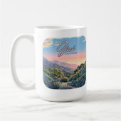Ojai California Topa Mountains landschap Koffiemok (Links)