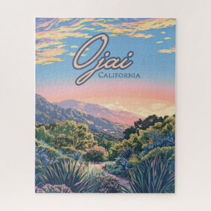Ojai California Topa Mountains landschap Legpuzzel