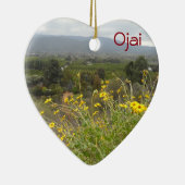 Ojai, Californië Keramisch Ornament (Rechts)