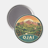 Ojai Californië Magneet (Voorkant / Achterkant)