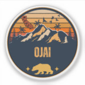 Ojai, Californië Sticker (Voorkant)