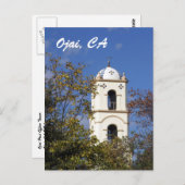 Ojai Post Kantoor Tower Briefkaart (Voorkant / Achterkant)