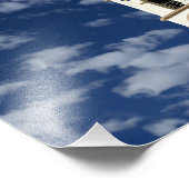 Ojai Post Kantoor Tower Foto Afdruk (Hoek)