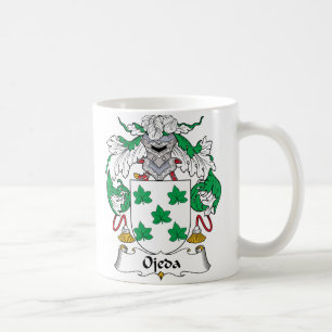 Ojeda Family Crest Koffiemok