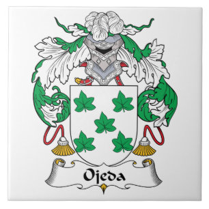 Ojeda Family Crest Tegeltje