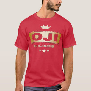 Oji als alleen oom koeler T-shirt in het Japans