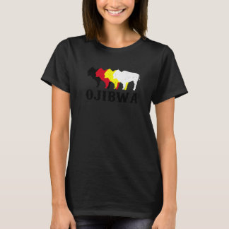 Ojibwa Anishinaabeg Ojibwe Native American Medicin T-shirt
