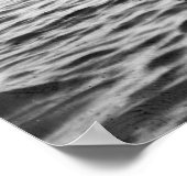 Ojibwa Indiërs kruisen meer op Canoe Foto Poster (Hoek)