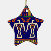 Ojibway Arenden Keramisch Ornament (Rechts)