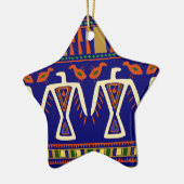 Ojibway Arenden Keramisch Ornament (Links)