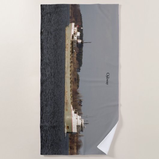 Ojibway-badhanddoek Strandlaken (Voorkant)